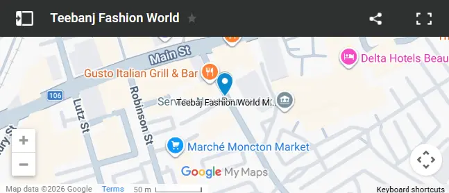 Teebanj Fashion World Map